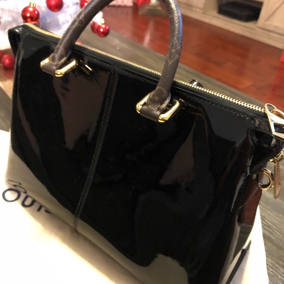 SOLD on another site LV Monogram Vernis Tote Noir - Picture 4 of 8